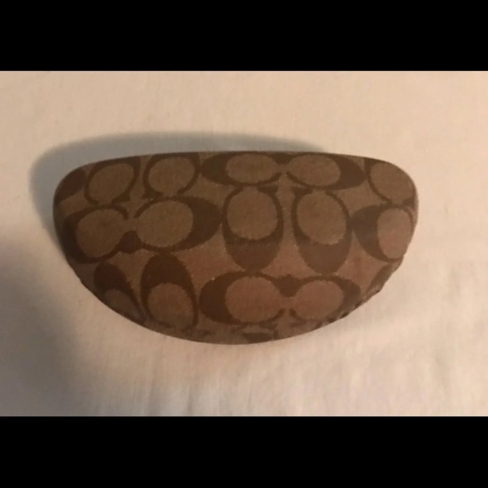 Coach Eye Glass Case